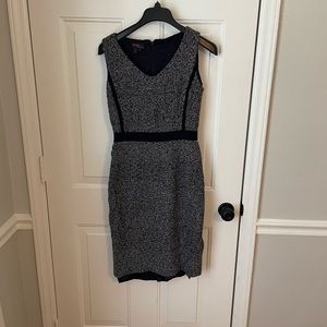 Cynthia Howie Black and White silk dress